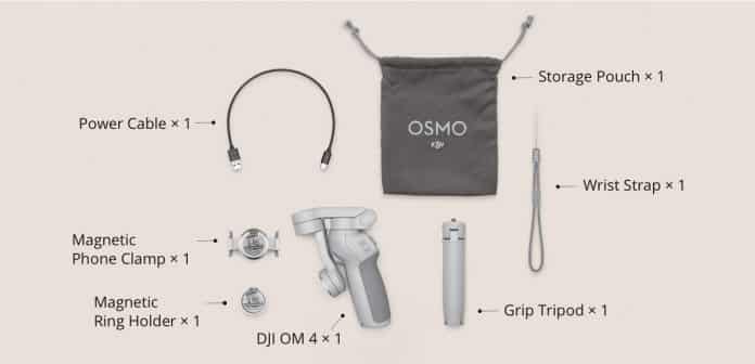 DJI OSMO Mobile 4 In The Box